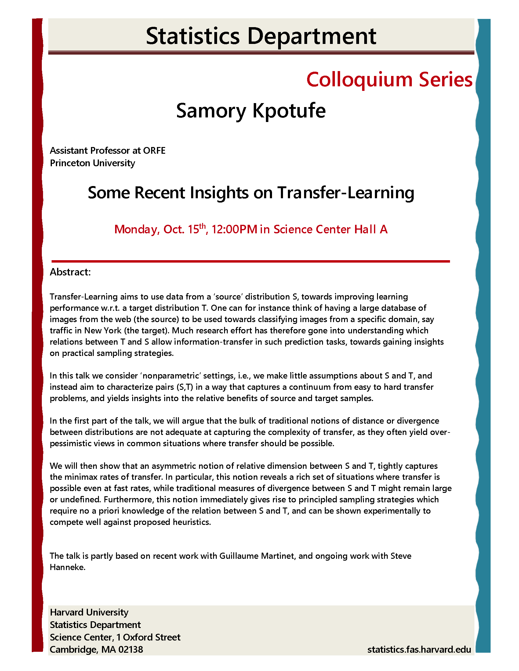 Samory Kpotufe